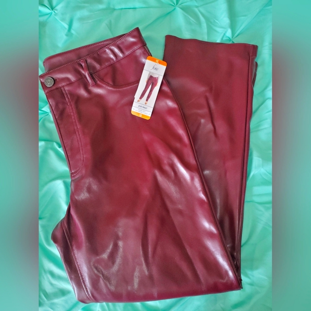 Women's Faux Leather Pants